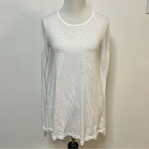 Stateside Classic White Long Sleeve Tee